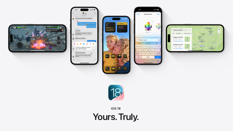 Promo image for Apple's iOS 18