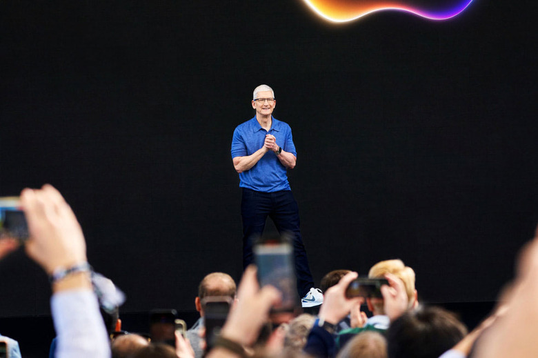 Tim Cook at WWDC 2024
