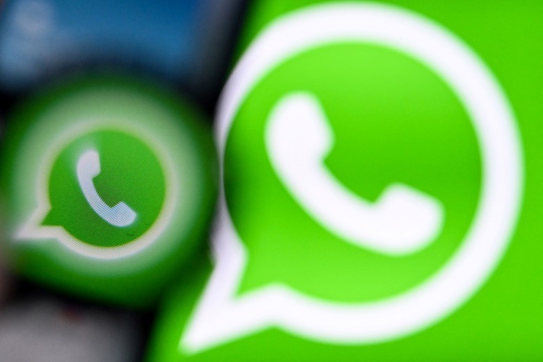 This illustration photograph taken on November 27, 2024, shows the logo of US instant messaging software Whatsapp displayed on a smartphone's screen, in Frankfurt am Main, western Germany. (Photo by Kirill KUDRYAVTSEV / AFP) (Photo by KIRILL KUDRYAVTSEV/AFP via Getty Images)