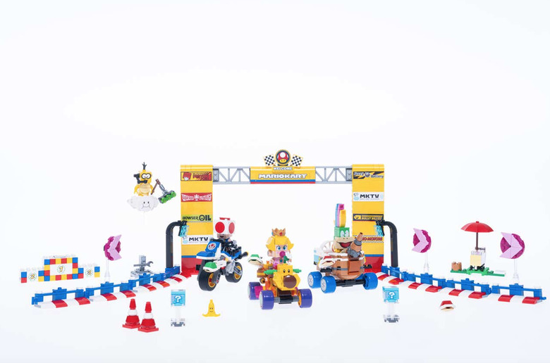 A Mario Kart set.
