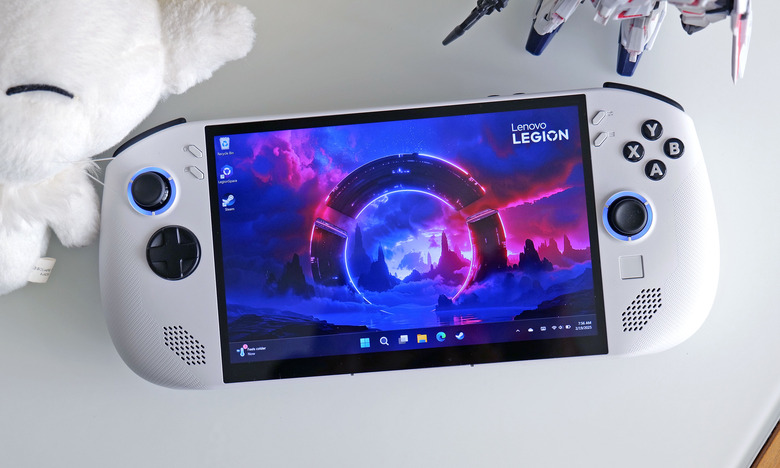 The Legion Go S (Windows 11 version) is a slightly more portable and streamlined take on Lenovo's original handheld gaming PC from 2023. 