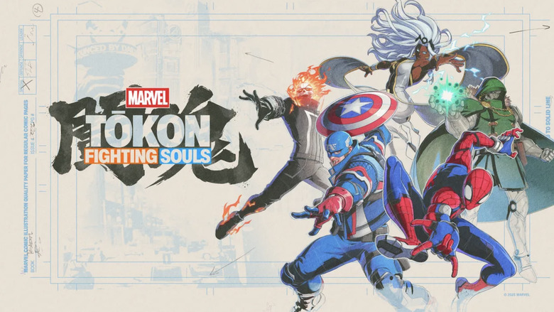 Key art image for Marvel Tokon: Fighting Souls