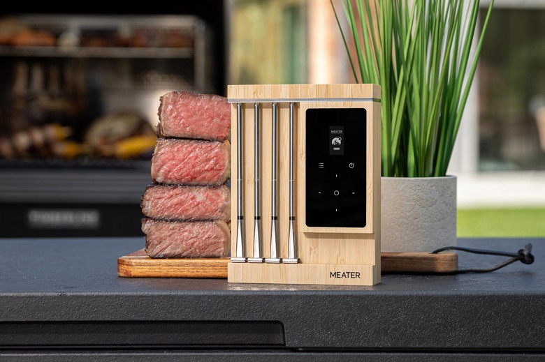 Meater Pro XL uses four of the company's updated wireless food probes to monitor your grilling session.