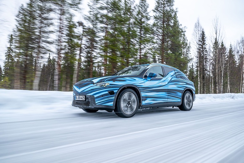 Winter Testing in Sweden, Arjeplog 2025: The all-new Mercedes GLC with EQ Technology