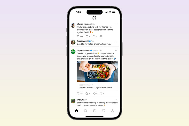 Ads are coming to Threads.