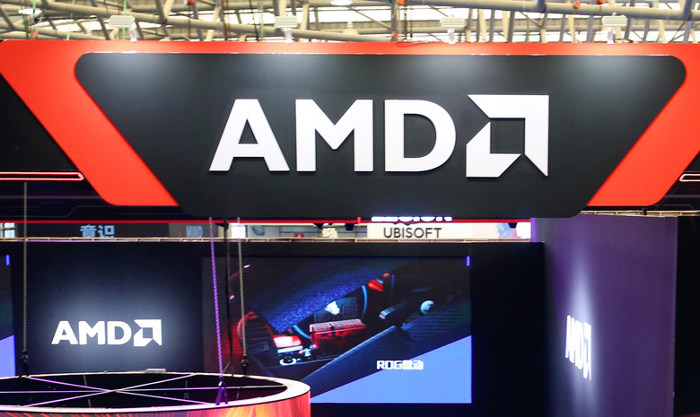 BEIJING, CHINA - JULY 30, 2021 - Advanced Micro Devices (AMD) attends ChinaJoy Entertainment Expo in Shanghai, China, July 30, 2021. November 8, 2021 - AMD announces that Meta (Facebook's parent company) will use AMD chips in its data centers. AMD's market value hit an all-time high of more than $180 billion that day, with shares up 13% at their peak. (Photo credit should read Xing Yun / Costfoto/Future Publishing via Getty Images)
