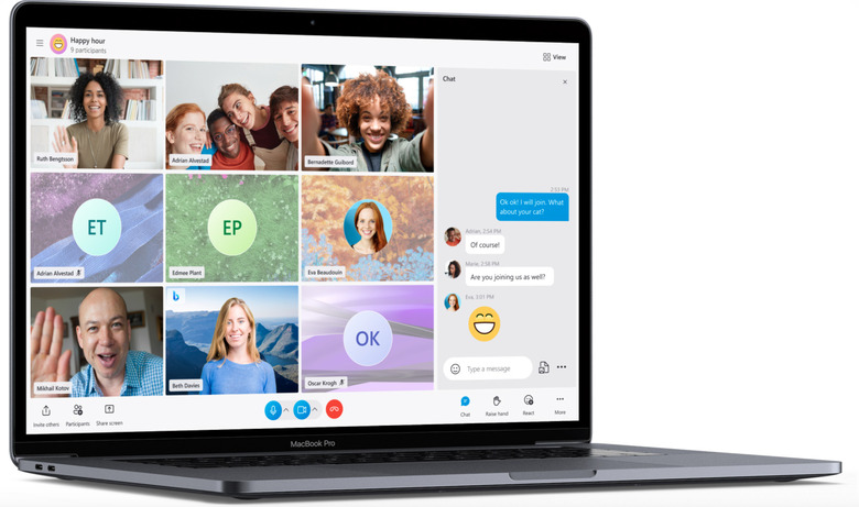 An image of Skype.