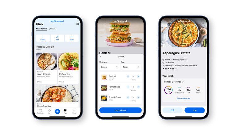 The new MyFitnessPal Meal Planner feature.