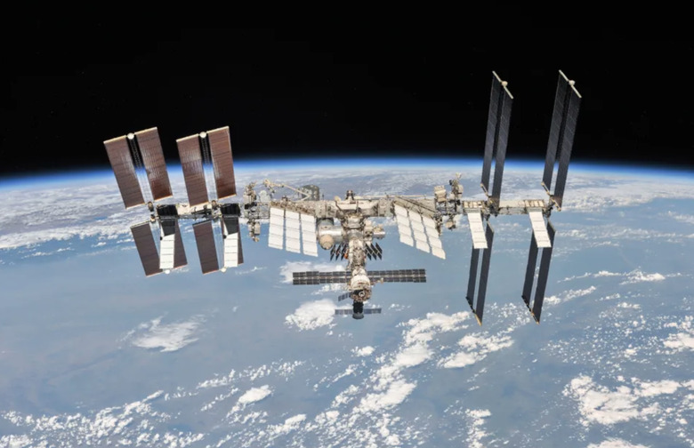 The space station.