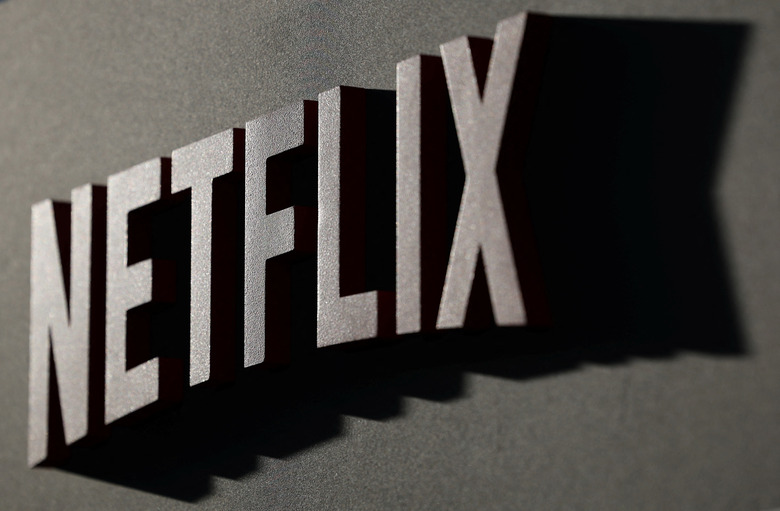 FILE PHOTO: A Netflix logo is pictured in Los Angeles, California, U.S., September 15, 2022. REUTERS/Mario Anzuoni/File Photo