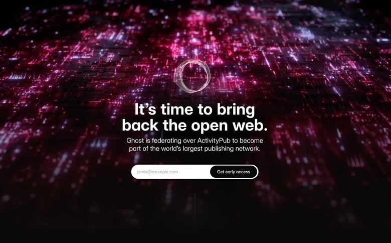 Ghost will support ActivityPub.