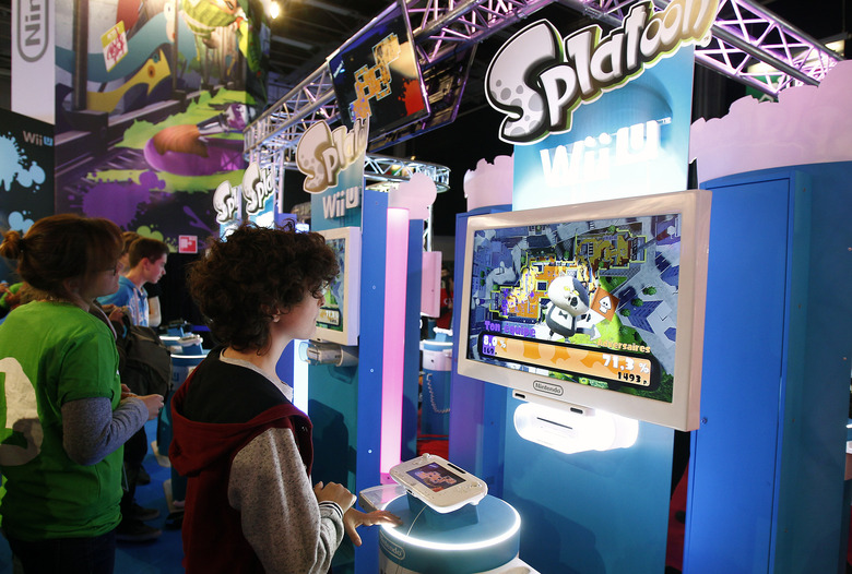 PARIS, FRANCE - OCTOBER 29:  A gamer plays the video game 