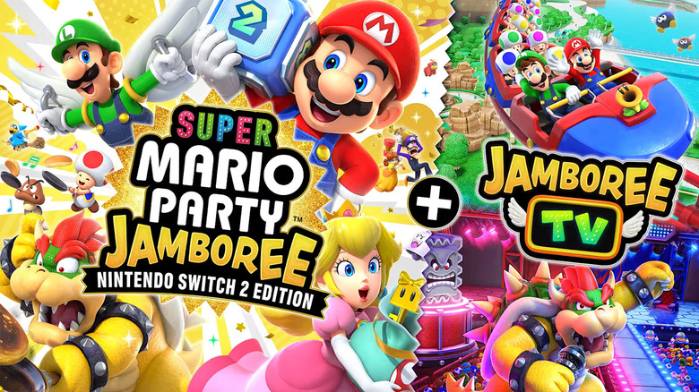 Super Mario and Luigi illustrations.