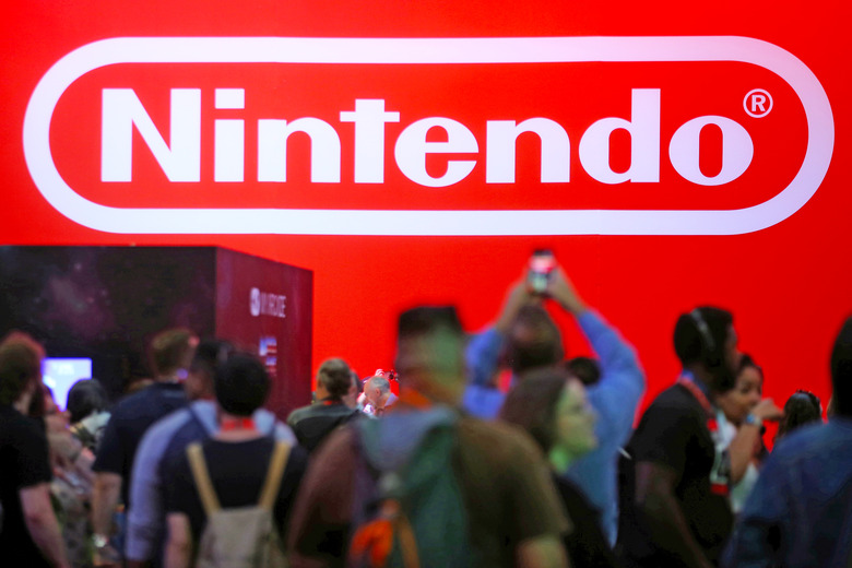 The Nintendo booth is shown at the E3 2017 Electronic Entertainment Expo in Los Angeles, California, U.S. June 13, 2017.  