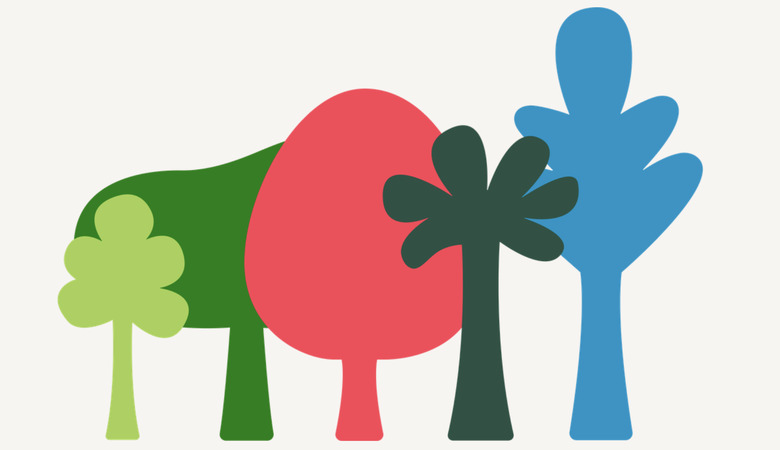 Graphic logo for nonprofit Ecosia