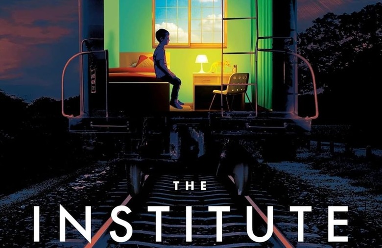 The book cover for Stephen King's The Institute