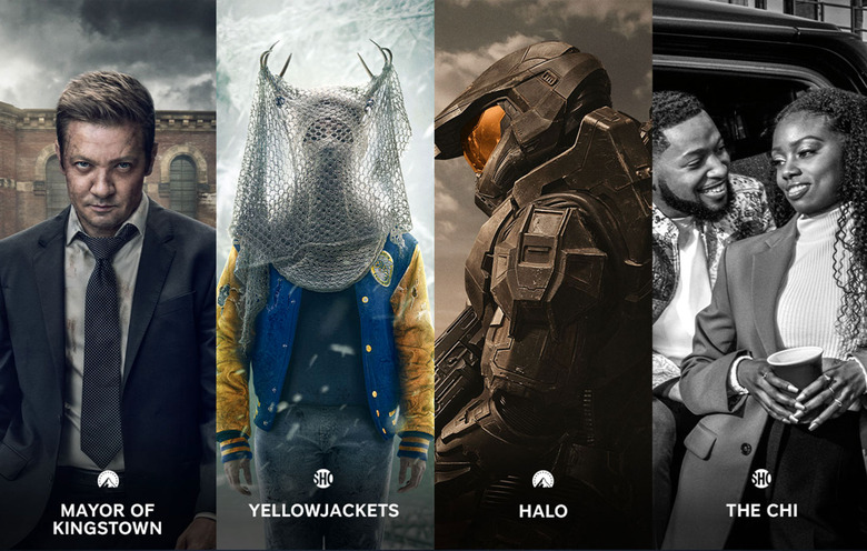 Ad showing four shows.