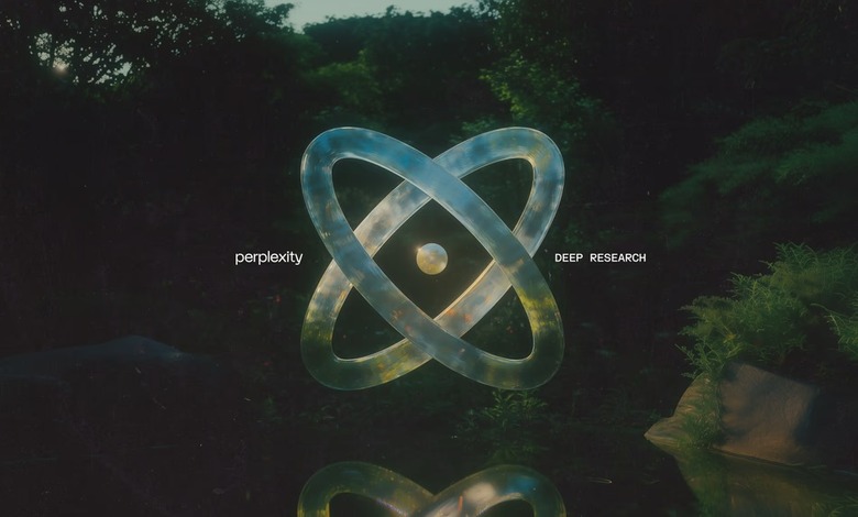 a rendering of an atomic structure on a background of foliage with the words 