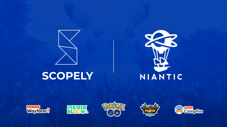 Two company logos and game logos.