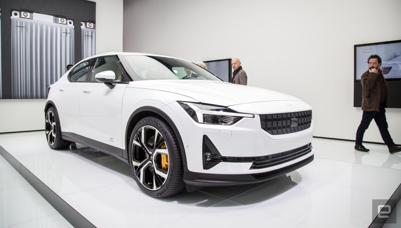 Polestar 2 EV at unveiling