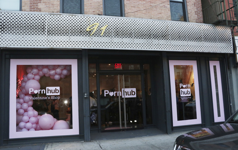 NEW YORK, NY- February 14: Asa Akira hosts Pornhub Pop-up Valentine's Shop in New York City on February 14, 2020. Credit: RW/MediaPunch /IPX