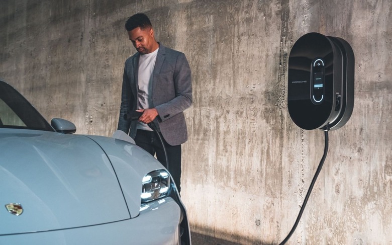 Porsche Taycan charger