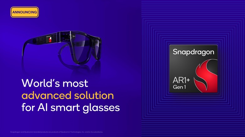 Qualcomm claims its AR1+ Gen 1 chip can handle AI directly on smart glasses 