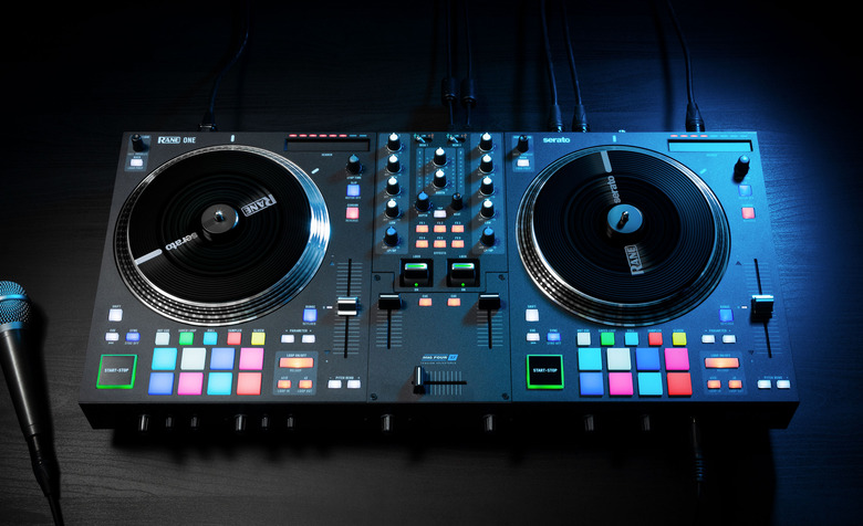 Press image of the new Rane One DJ controller.