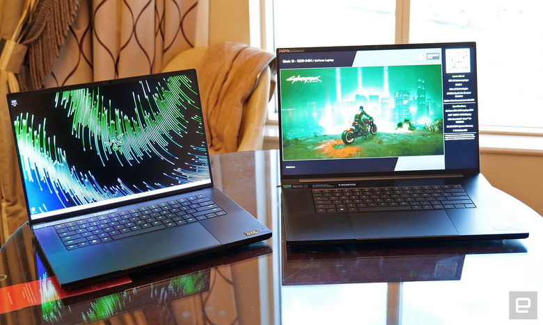 Razer Blade 16 and Blade 18 gaming laptops