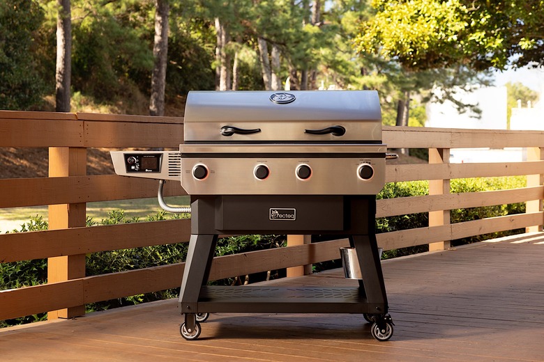 recteq's X-Fire Pro has both grill and smoke modes, with the former allowing open-flame searing. 