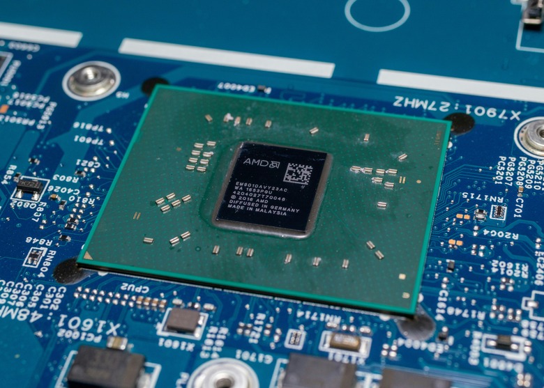 An AMD chip.