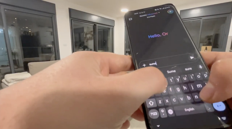 A cybersecurity researcher demonstrating an indirect prompt injection attack via Google Gemini