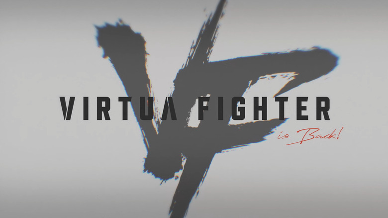 Screenshot text: Virtua Fighter is back. There's a 