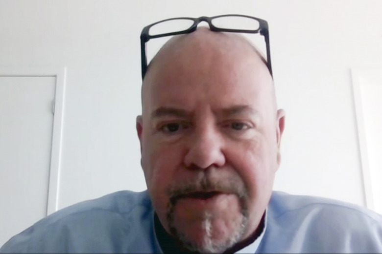 FILE - In this image taken from video, Steve Kramer speaks during an interview, Feb. 26, 2024, in Miami. The Federal Communications Commission has issued a $6 million fine against the political consultant who sent AI-generated robocalls mimicking President Joe Biden’s voice to voters ahead of New Hampshire’s presidential primary. Steve Kramer also faces two dozen criminal charges in New Hampshire. Kramer has admitted orchestrating the message sent to thousands of voters. (AP Photo)