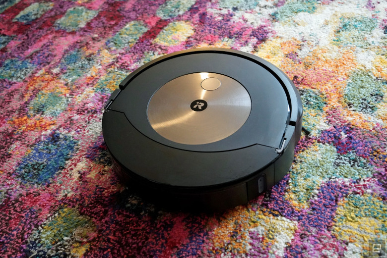 A robot vacuum.