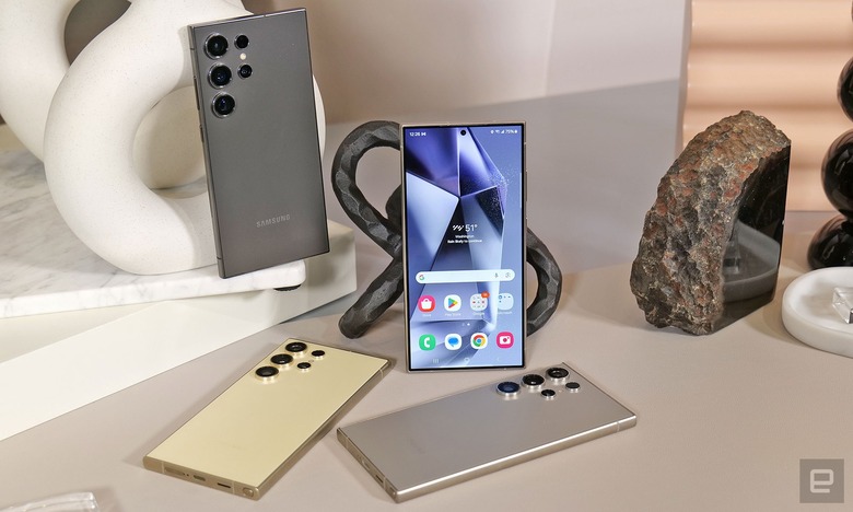 The Galaxy S24 Ultra will be available in four main colors: titanium yellow, titanium black, titanium gray and titanium purple.