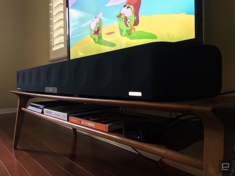 Sennheiser crammed it's Ambeo 3D audio tech inside a massive and powerful soundbar.