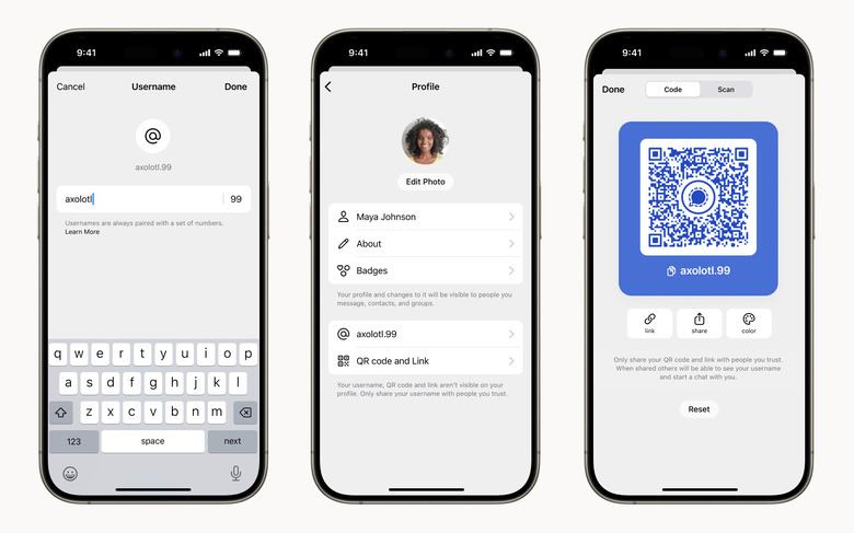 Keep your phone number private with Signal usernames