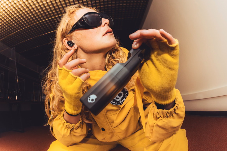 Someone wearing them trying to look cool.