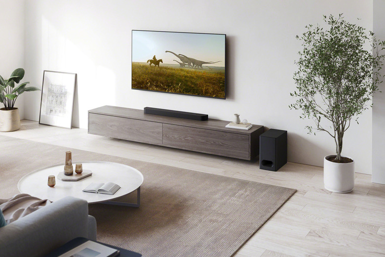 Sony's Bravia Theater Bar 6 is a compact Dolby Atmos option with an included subwoofer. 