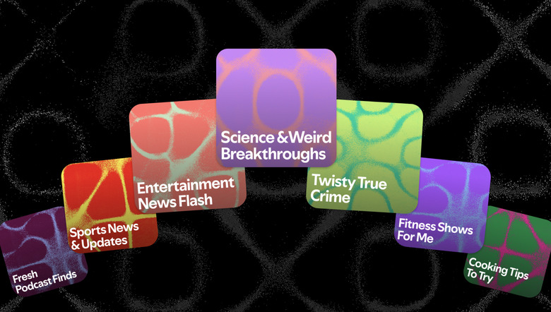 A bunch of podcast playlists.