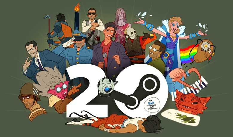 September 12, 2023 marks Steam's 20th anniversary.