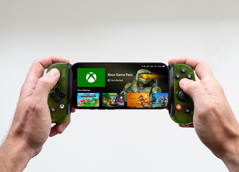 The controller in action.