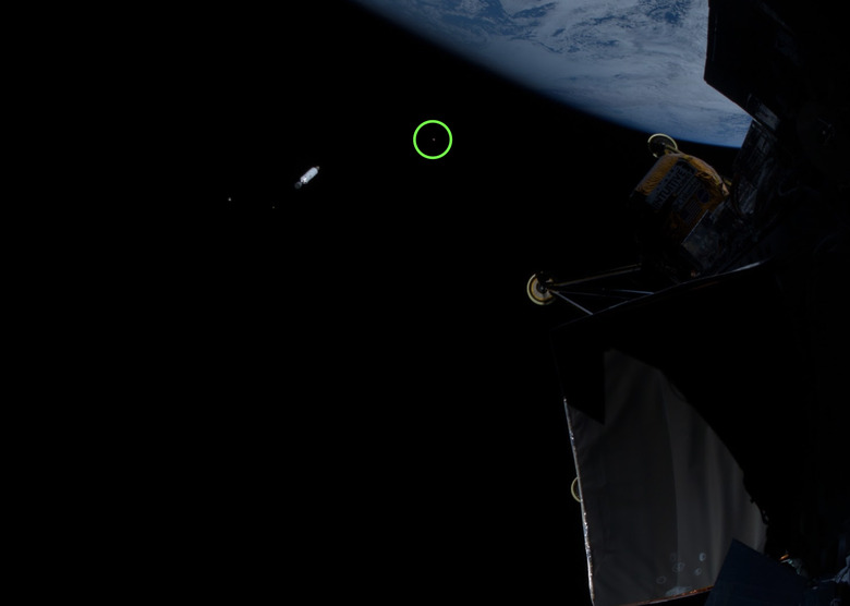 AstroForge's Odin probe after separation, Feb 2025 launch