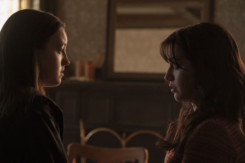 Bella Ramsey and Isabela Merced in The Last of Us season two