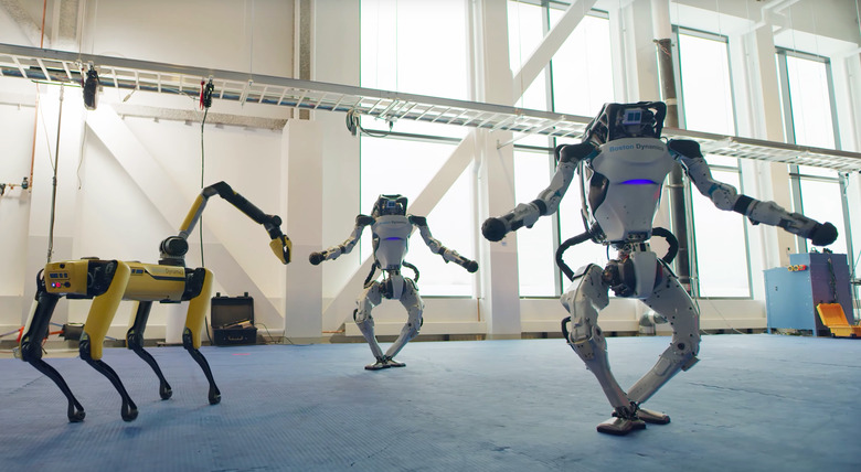 Boston Dynamics Spot and Atlas