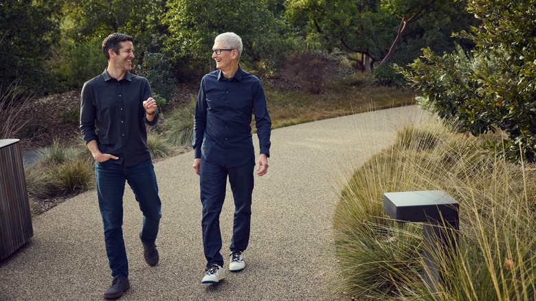 Apple CEO Tim Cook and John Ternus