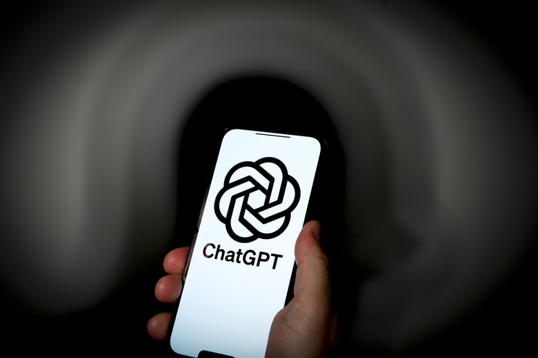 The OpenAI ChatGPT logo is seen on a mobile device screen in this illustration photo taken in Warsaw, Poland on 01 June, 2024. (Photo by Jaap Arriens/NurPhoto via Getty Images)
