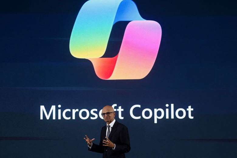 Executive Chairman and CEO of Microsoft Corporation Satya Nadella speaks during the 