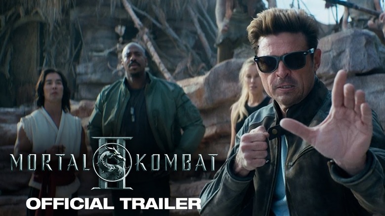 Official trailer still for Mortal Kombat II featuring Karl Urban as Johnny Cage